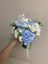 Load image into Gallery viewer, Blue Elegance Bridal Bouquet
